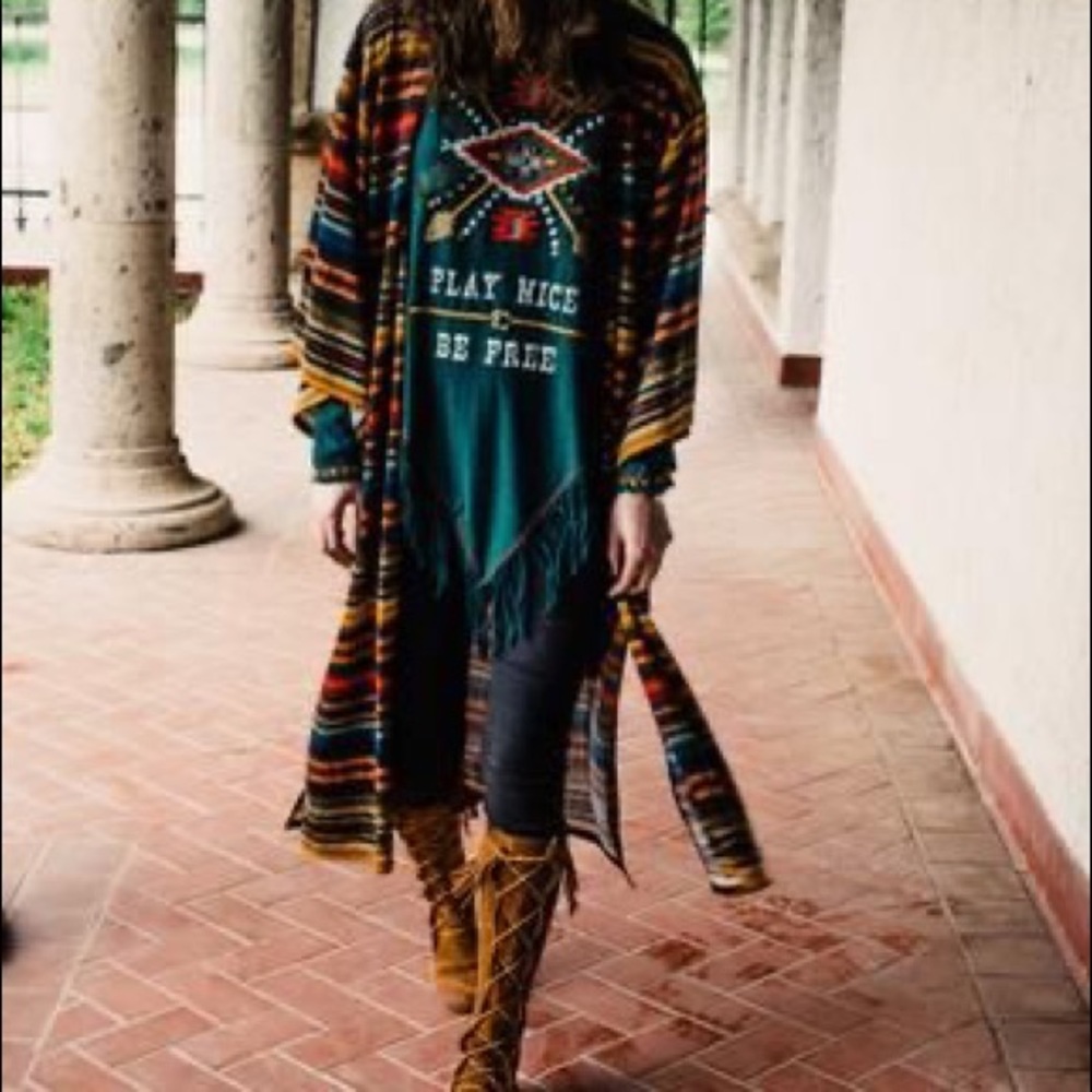 Double D Ranch Kimono duster - Picture 5 of 5